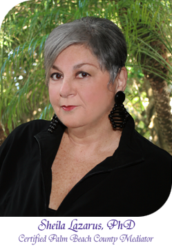 Sheila Lazarus PhD - Certified Palm Beach County Mediator