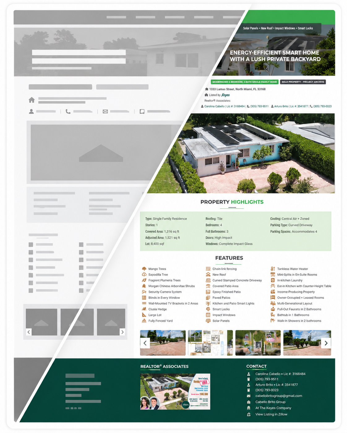 Project Piece: SoFlo Residential Property — Marketing Microsite | Silvia Reinhardt Portfolio | UX Architect, Creative Technologist & Digital Ecosystem Strategist
